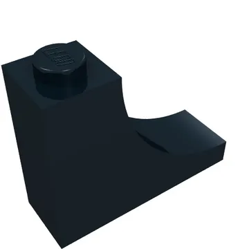 Brick Curved 1 x 3 x 2 Inverted [Inside Bow]