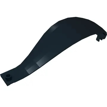 Panel 4 x 4 x 13 Curved Tapered with Clip at Each End