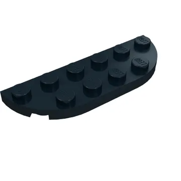 Plate Round Corners 2 x 6 Double