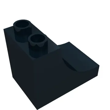 Duplo Brick 2 x 3 x 2 with Curve