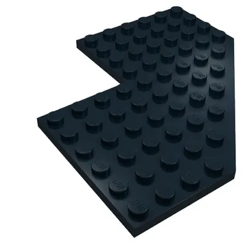 Wedge Plate 10 x 10 with 4x4 Cutout and Cut Corner