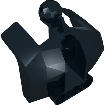 Large Figure Shoulder Cover, Armor with Holes and Ball Joint