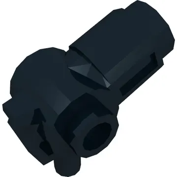 Weapon Gun / Blaster with Hollow Studs on Sides and Inside Axle Holder