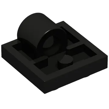 Plate Special 2 x 2 with 1 Pin Hole [Split Underside Ribs]