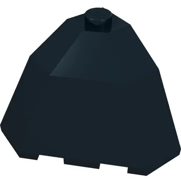 Brick Wedged, Sloped 3 x 3 x 2 Facet Top
