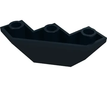 Brick Wedged, Sloped Inverted 3 x 3 x 2 Facet