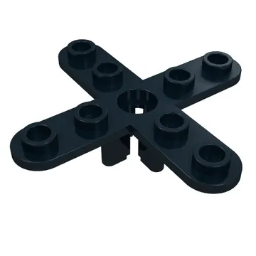 Propeller 4 Blade 5 Diameter with Rounded Ends, Open Hub