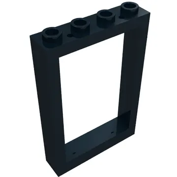 Window 1 x 4 x 5 with Hollow Studs