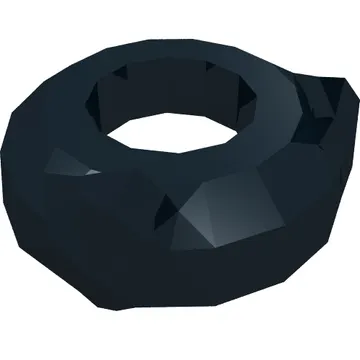 Head Top with Panther Ears [Plain]