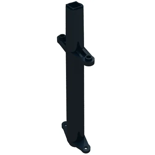 Boat, Mast Section Middle 13 2/3 H, without Bottom Connector Prong
