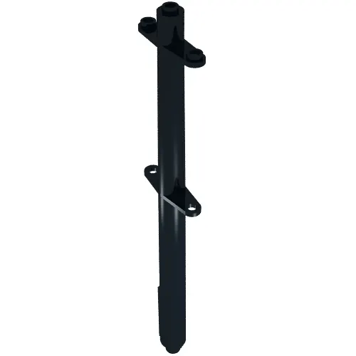 Boat, Mast Section Top 16 H with 4 stud holes at bottom, Without Bottom Nubs