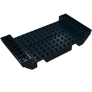Boat Hull Section, Large Middle 8 x 16 x 2 1/3 with 8 or 9 Holes