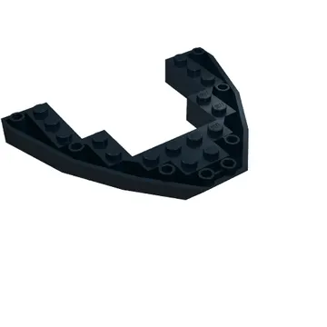 Brick Wedged, Sloped Inverted 8 x 10 x 1 Boat Bow