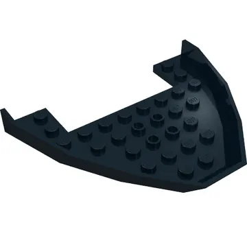 Boat Hull Section, Bow Top 8 x 10 x 1