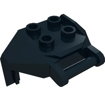 Plate Special, 2 x 2 Studs and Handle, Closed Ends (Mech Chest Plate / Armor)