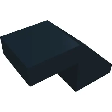 Brick Sloped 45° 2 x 1 with 2/3 Inverted Cutout and no stud