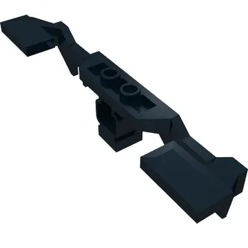 Train Motor Decorative Side 10 x 2 x 2 with Open Hub Points (for RC Train Motor)