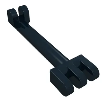 Hinge Bar 2.5L with 2 and 3 Fingers on Ends (Pantograph Shoe Holder)