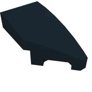 Brick Wedged, Curved 2 x 1 with Stud Notch Right