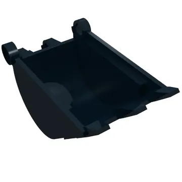Technic Digger Bucket 4 x 4 x 9 with 3 teeth