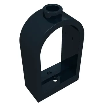 Window 1 x 2 x 2 2/3 with Rounded Top