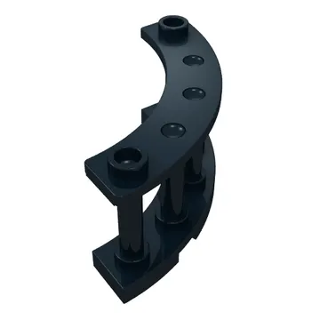 Fence Spindled 4 x 4 x 2 Quarter Round with 2 Studs