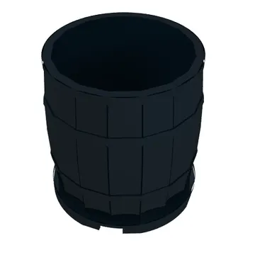 Barrel 4 x 4 x 3.5
