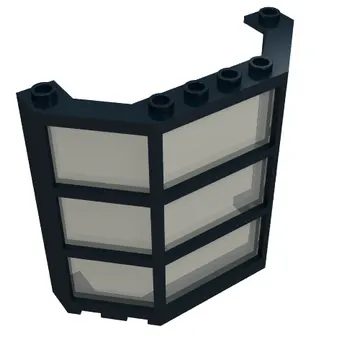 Window Bay 3 x 8 x 6 with Trans-Brown Glass