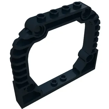 Brick Arch 1 x 8 x 6 with Pin Holes (Portal)
