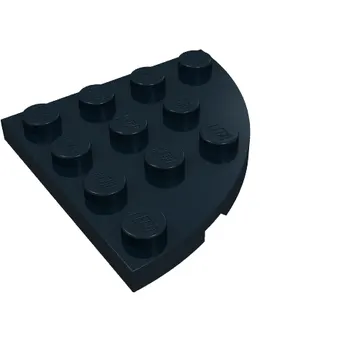 Plate Round Corner 4 x 4