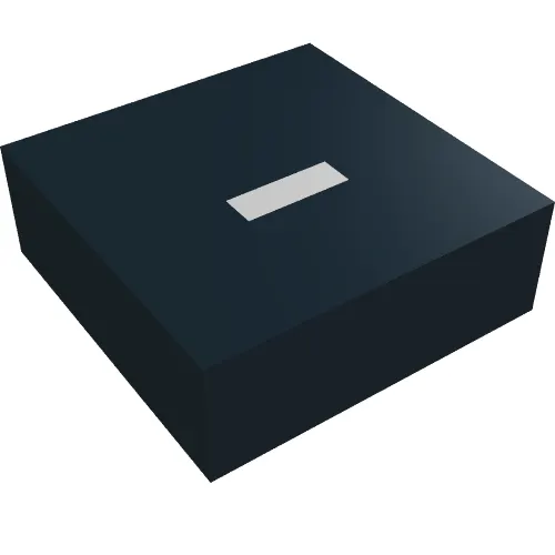 Tile 1 x 1 with Silver '-' Print