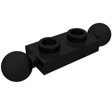 Plate Special 1 x 2 with 2 End Towballs