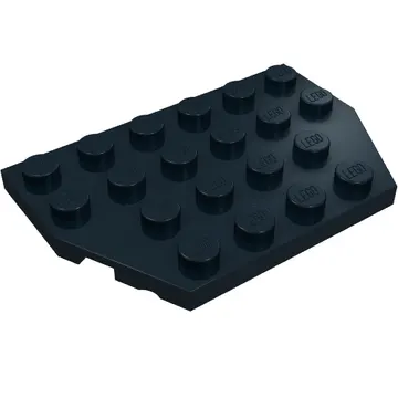 Wedge Plate 4 x 6 Cut Corners