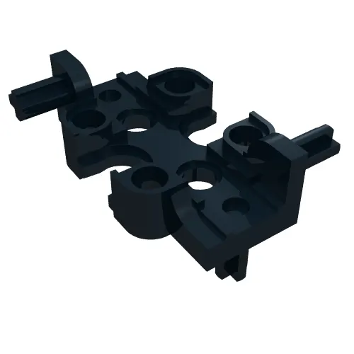 Technic Rectangular Gearbox Half