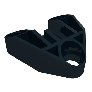Technic Connector Block 3 x 3 Triangular with Axle, and Pin Hole