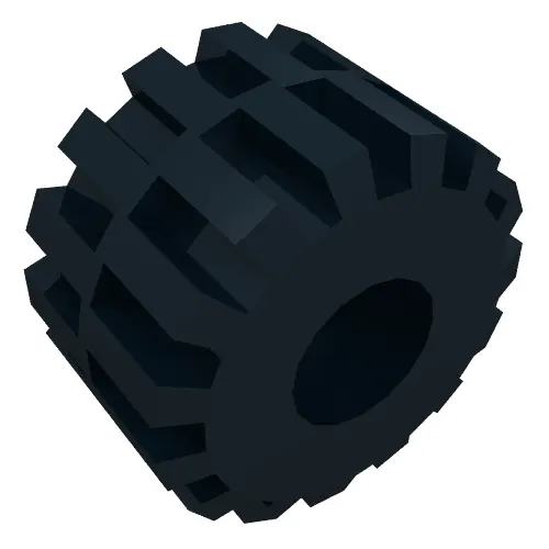 Wheel Flat with Axle hole