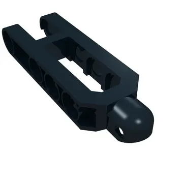 Technic Steering Arm 6.5 x 2 with Towball Socket Rounded, Chamfered