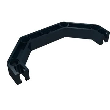 Znap Beam 9, 5 Holes, 4 Bends (Half-Octagon)