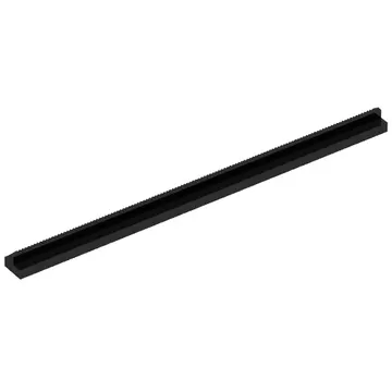 Vehicle Track, Train, Plain Rail Straight (no slots, no notches on end)