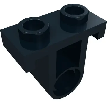 Technic Pin Connector Plate with One Hole (Single on Bottom)