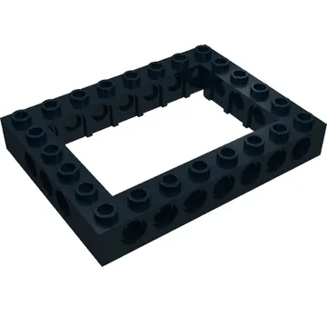 Technic Brick 6 x 8 with 4 x 6 Opening
