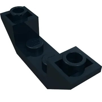 Brick Sloped Inverted 45° 4 x 1 Double with 1 x 2 Recessed