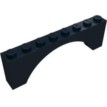 Brick Arch 1 x 8 x 2