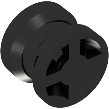 Wheel 8 x 6 with Slot