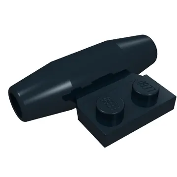 Engine - Smooth, Small 1 x 2 Side Plate [With Axle Holders]