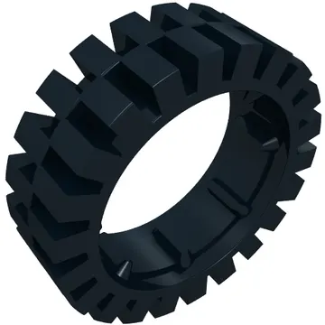 Tyre Offset Tread 24 x 8