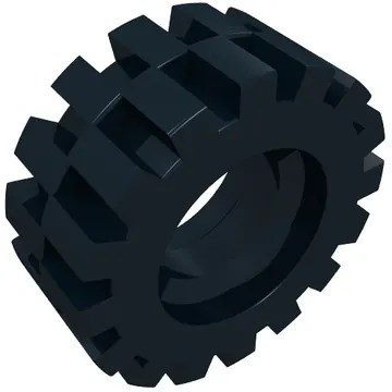 Tyre 15 x 6 Offset Tread Small