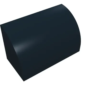Brick Curved 1 x 2 x 1 No Studs
