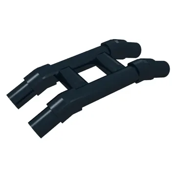 Bar, Parallel Angled with 2 Connecting Bars (Train Hinge)