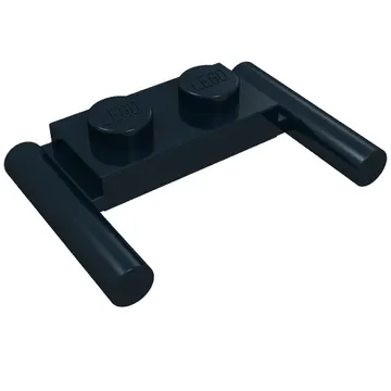 Plate Special 1 x 2 with Handles [Flat Ends / Low Attachment]